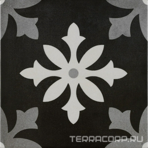 Керамогранит Pamesa Art  Degas Negro22.3x22.3 Комбинированный 