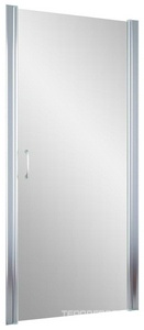 Дверь в нишу , 90x190 см, универсальное, профиль хром глянец, стекло прозрачное ZZ Vegas Glass EP EP 0090 08 01
