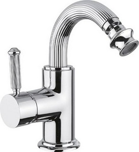 Смеситель для биде, с д.к., (цв.хром, одноручковый),  ZZ Cezares Olimp OLIMP-BSM2-01-L