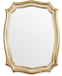 Зеркало в дерев. резной раме 64хh84см, (цв. oro/avorio), крепёж в компл., Tiffany ZZ