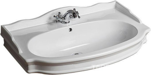 Раковина 800х535хh250мм с 1отв.д/смес., Caprigo ZZ