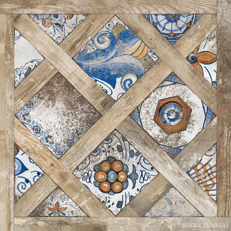 Керамогранит Del Conca Vignoni Castiglione Rett. (п.п.)80x80 Комбинированный, фото 4