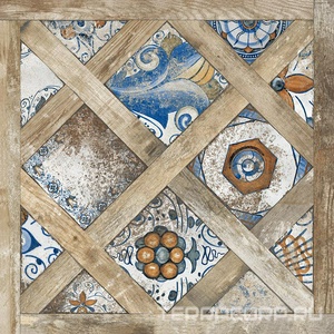 Керамогранит Del Conca Vignoni Castiglione Rett. (п.п.)80x80 Комбинированный 