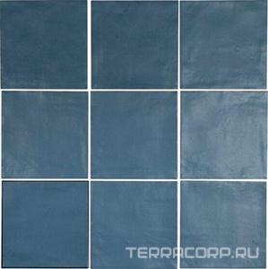 Керамогранит APE Ceramica Delight  Blue 13,8x13,8 Синий 