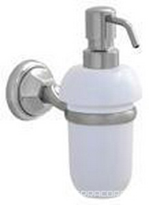 Дозатор настенный (держатель цв.хром, керамика),  ZZ Andrea Catarina CAK418 CR