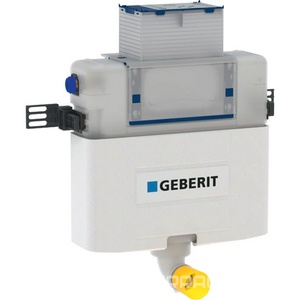 Смывной бачок скрытого монтажа Geberit  12см, 6/3л, монтажная высота 82см, БЕЗ клавиши смыва  ZZ Geberit Omega 109.043.00.1