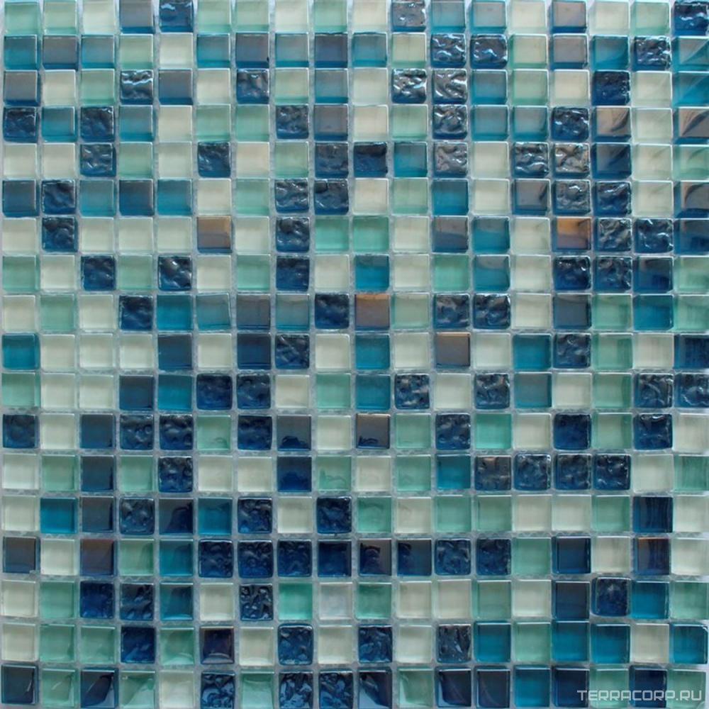 Мозаика Мастера Керамики Glass Мозаика DGS037 (чип 15х15 )ZZ30х30 n/a, фото 3