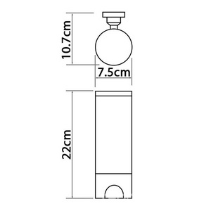 Диспенсер для ватных дисков ZZ Wasserkraft Универсал K-1079