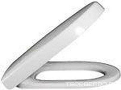 Сиденье для унитаза "Compact", с микролифтом, (крепления в комплекте), (цв. 01 белый),  ZZ Villeroy & Boch Architectura 9M66S201