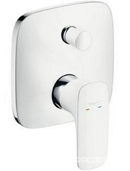 Смеситель для душа с переключателем, встраиваемый в стену, внешняя часть (БЕЗ внутр. части – Ibox арт. 01800180) цв.хром, PuraVida XX