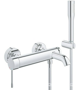 Смеситель для ванны, однорычажный, c душ.гарнитуром, хром,  ZZ Grohe Essence New 33628001