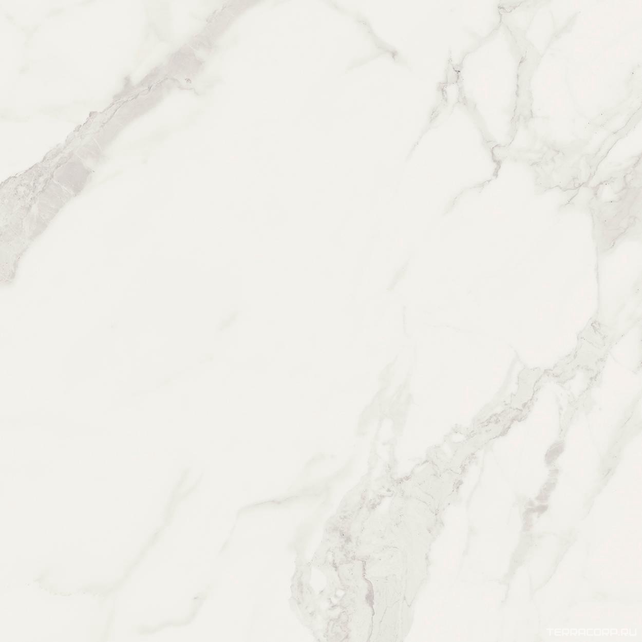 Керамогранит Fioranese Marmorea Bianco Statuario Lev Rett (п.п) 60x60 Белый, фото 4