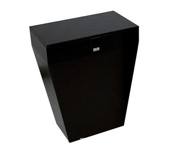 Корзина для бумаги, 20х25х34см, (МДФ цв. ),  ZZ Colombo Black & White B9202.EPN