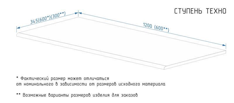 Ступени Kerama Marazzi Королевская дорога Ступень беж обрезной ТЕХНО (из n028153) 29.6x119.5 Бежевый, фото 4