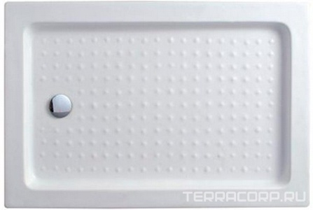 Поддон душевой 1000х900h150мм, прямоугольный, отв. слива 90мм, (сифон крышка цв.хром, мет каркас, ножки в компл.), акрил цв.белый, Cezares ZZ Cezares Универсал TRAY-A-AH-100/90-15-W