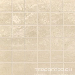 Mosaico Avorio Pat/Rett 5x5 ZZ |30x30