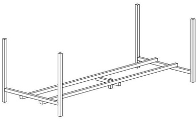 Каркас д/ванны "Сильвия" с креплением XX