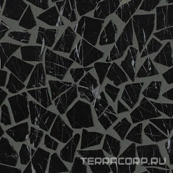 Nero Reale Schegge Mosaico ZZ| 30x30