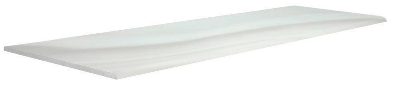 Ступени Kerama Marazzi Балторо СТУПЕНЬ Стандарт Проходная  лаппатированный (n015766) 29.6х119.5 Белый 