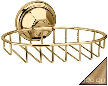 Мыльница-решетка 14x15см, (цв.бронза),  ZZ Andrea Catarina CAK415 BR