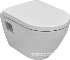 Унитаз подвесной Serel Smart SM12 с микролифтом| 48x35x33