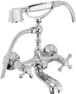 Смеситель для ванны/душа, короткий излив, с установочным комплектом, аксессуарами, хром XX Veragio Agatha VR.AGT-3701.CR
