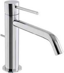 Смеситель для раковины, излив h104мм, с д/к, (цв. хром), UP ZZ