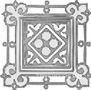 Керамогранит Grasaro Classic Marble Вставка Tako t04 l7x7 Белый, фото 3