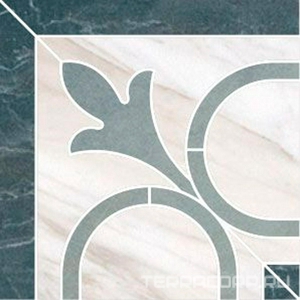 Керамогранит Kerama Marazzi Октавиан Уголок Бордюр Равенна 20х20 Комбинированный 