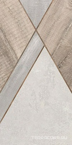 Керамическая плитка Azori Global  Geometry  31.5x63 Серый 