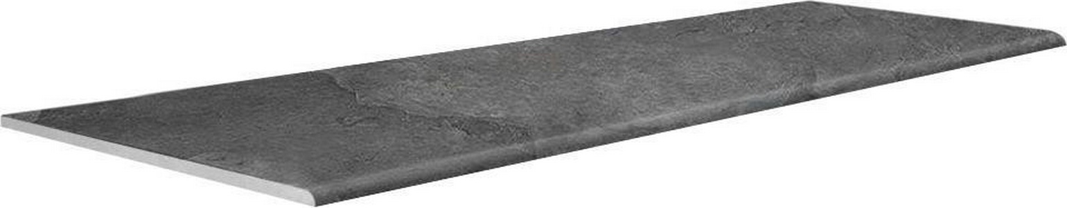 Ступени Kerama Marazzi Таурано Ступень ТЕХНО Проходная  серый темный (n055805) ZZ30х60 Серый 