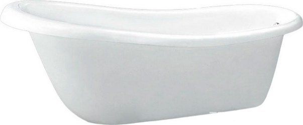 Ванна 1700x805xh815 мм, акрил, отдельностоящая, БЕЗ ножек, слива-перелива, гидрозатвора, BelBagno ZZ