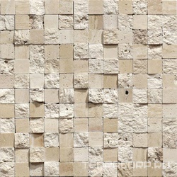 Мозаика из травертина Popcorn ZZ |29.6x29.6