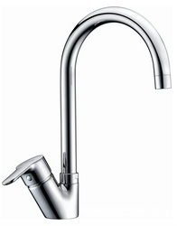 Смеситель Wasserkraft Ruhr 24407 для кухонной мойки| 10x32x20