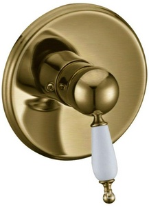 Смеситель д/душа встраиваемый , однорычажный с установочным комплектом, бронза Boheme Medici 305