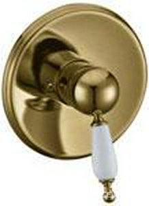 Смеситель д/душа встраиваемый , однорычажный с установочным комплектом, бронза Boheme Medici 305