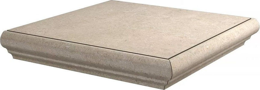 Ступени Kerama Marazzi Аллея Ступень угловая  светлый 30x30 Бежевый 