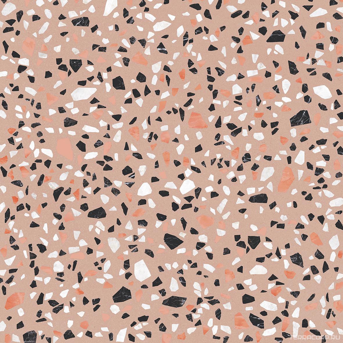 Керамогранит Ergon Medley Pink Classic Nat. Rett.ZZ60x60 Розовый, фото 5