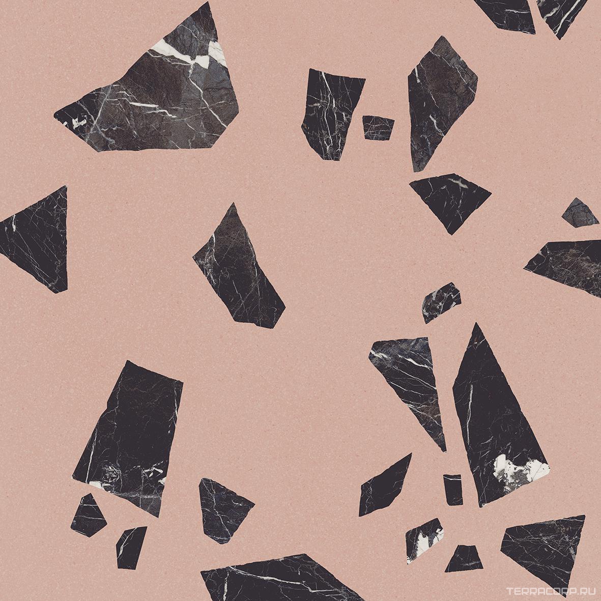 Керамогранит Ergon Medley Pink Rock Nat. Rett.ZZ60x60 Розовый, фото 4