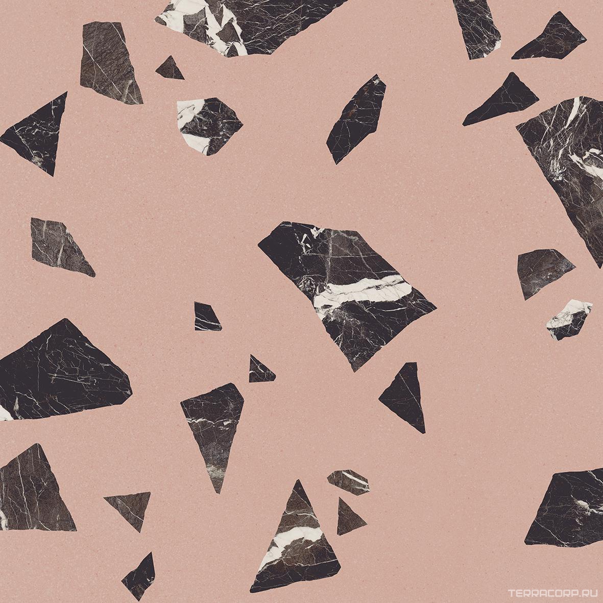 Керамогранит Ergon Medley Pink Rock Nat. Rett.ZZ60x60 Розовый, фото 6