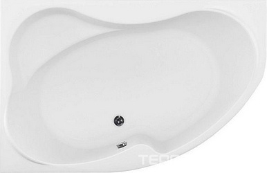 Ванна CAPRI (левая), 170*110, смеситель Pacific(176482), слив/перелив в компл., БЕЗ ПАНЕЛИ XX