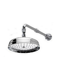 Лейка для верхнего стационарного душа, круглая d30см, с антикальцием, без кронштейна, (цв.светлое золото), D&D ZZ Devon & Devon Универсал AQ5130/SNOT-RC