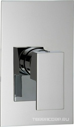 Смеситель для душа, встраиваемый в стену (цв. хром) Q ZZ