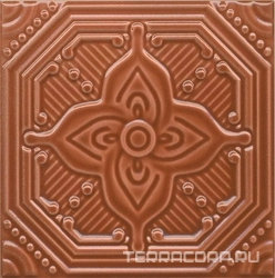 Декор Салинас оранжевый|15x15