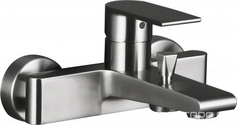 Смеситель для ванны, (нерж. сталь, цв.сатин), Nova ZZ