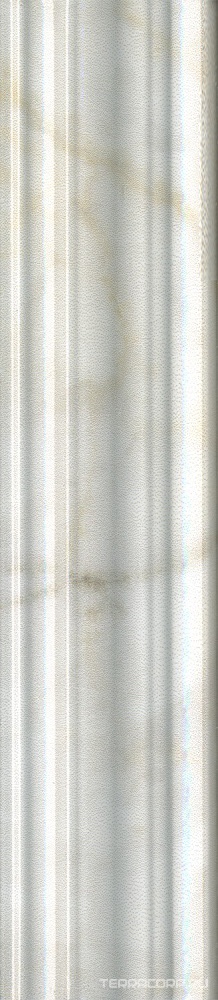 Бордюр Багет белый глянцевый 5.5x25 Kerama Marazzi Кантата Белый, фото 7