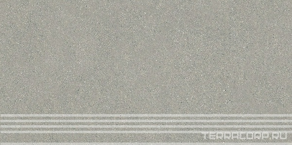 Ступень  серый матовый обрезной 30х60 Kerama Marazzi Джиминьяно Серый 