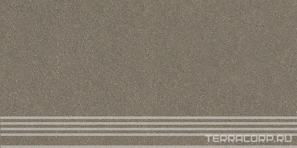Ступень  коричневый матовый обрезной 30х60 Kerama Marazzi Джиминьяно Коричневый 