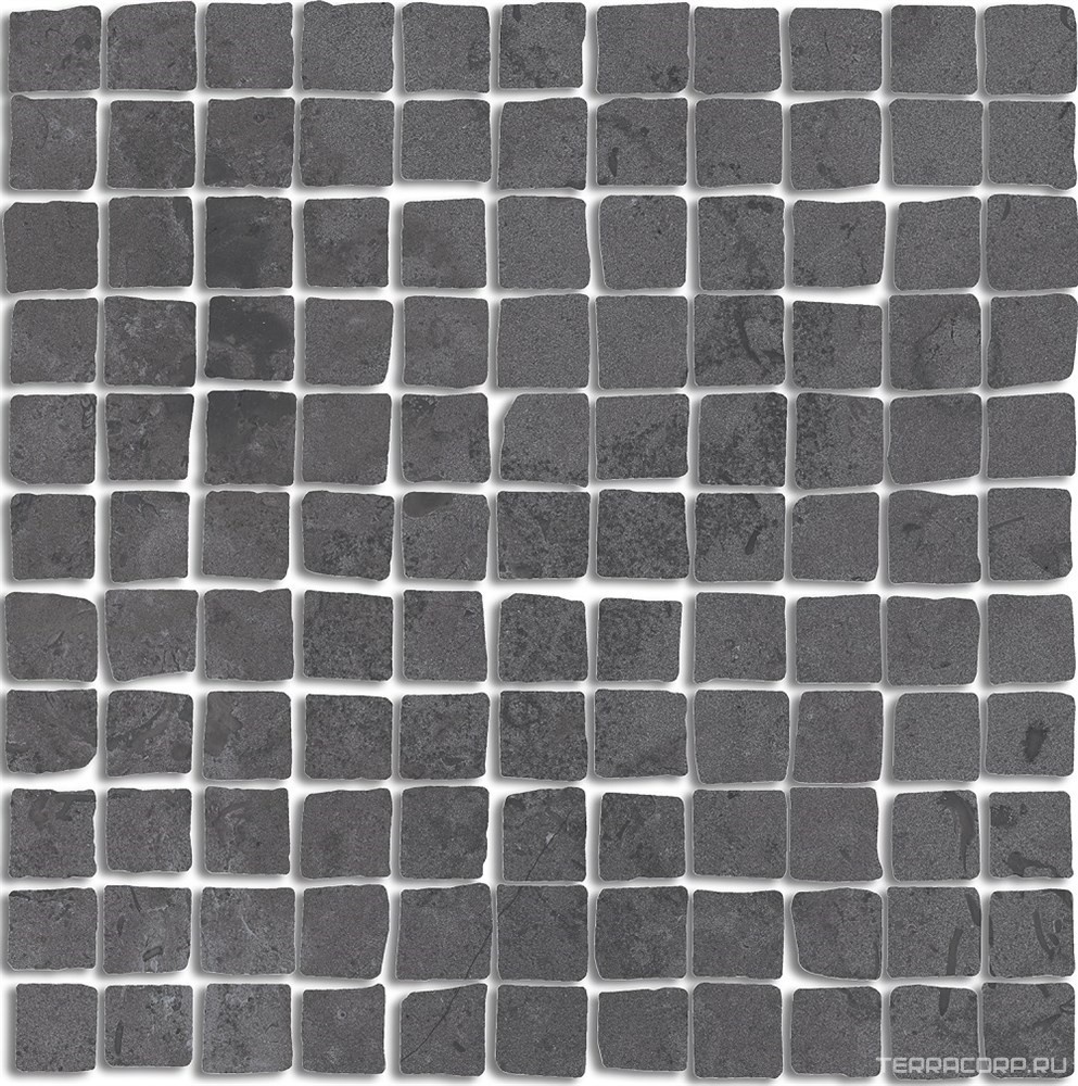 Декор Спакко мозаичный серый тёмный матовый 20x20 Kerama Marazzi Про Лаймстоун Серый, фото 7