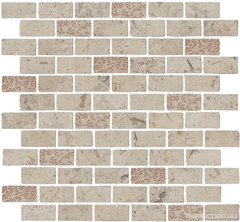 Декор Антика 2 мозаичный бежевый матовый 30x32 Kerama Marazzi Про Лаймстоун Бежевый, фото 7